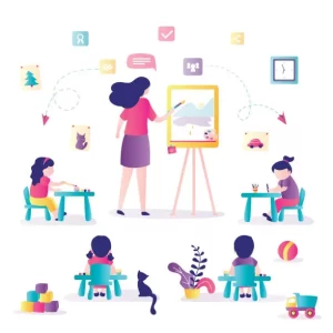 Art nature emotional development